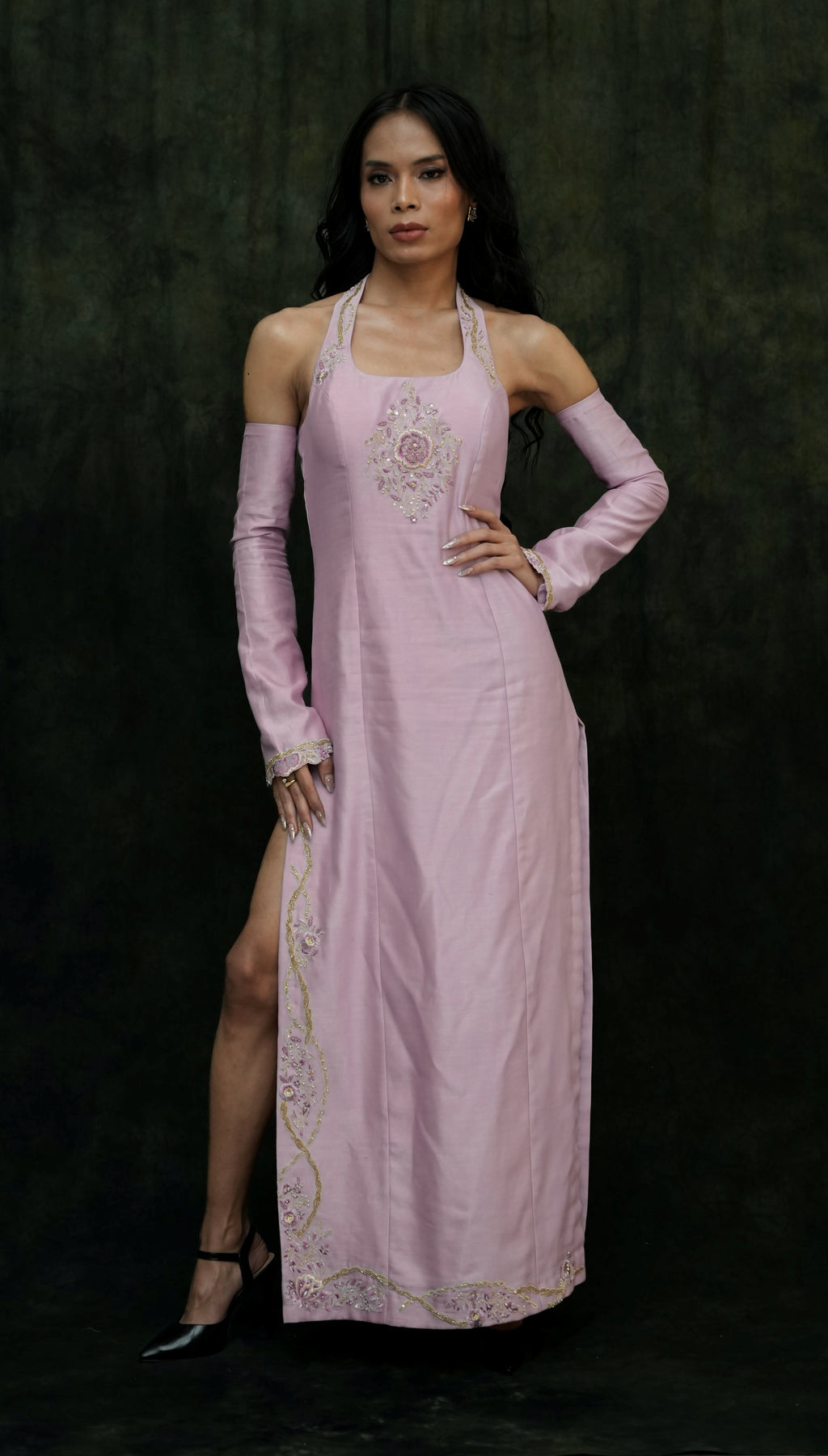 Shirin Lilac Fusion Dress