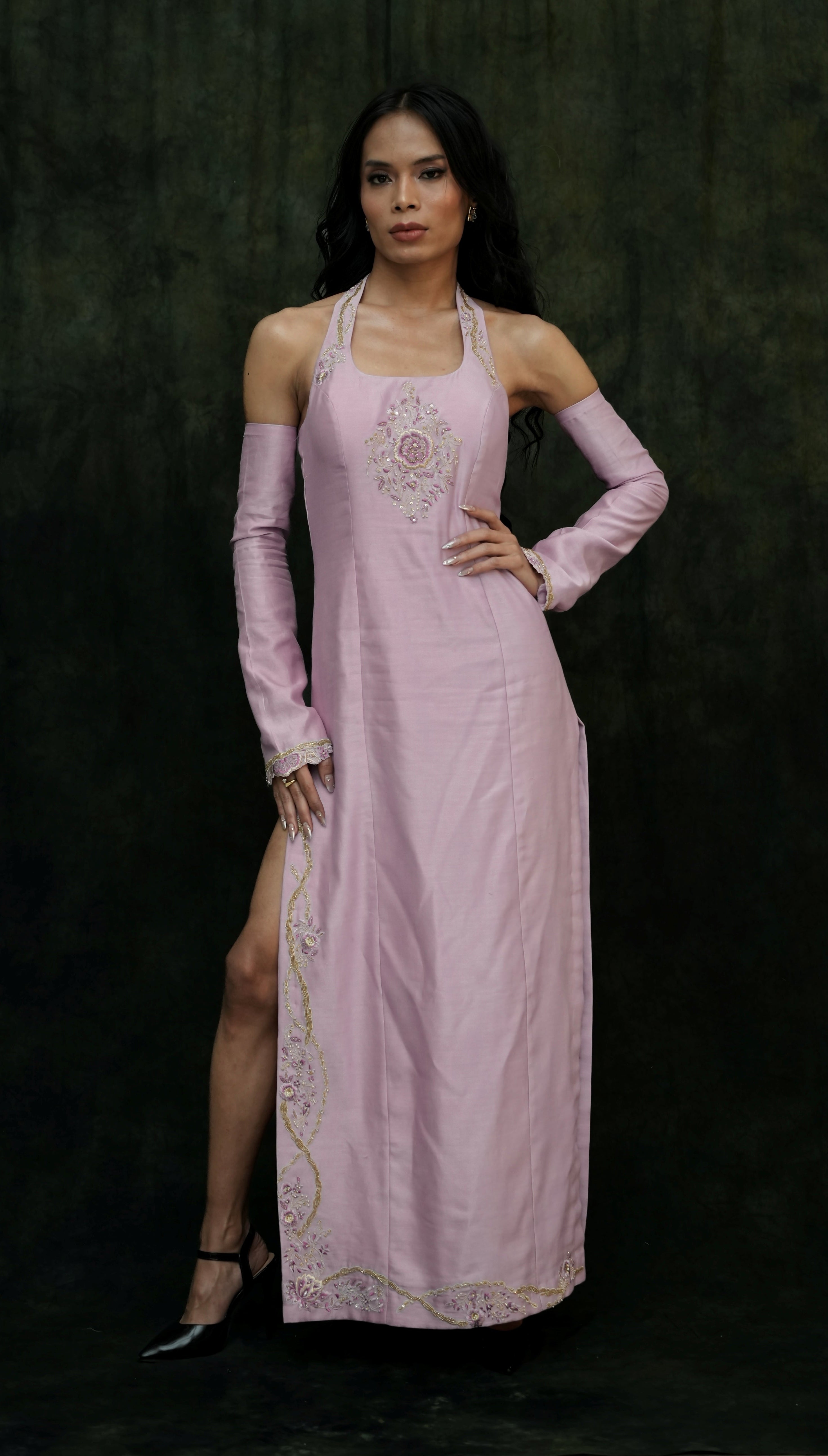 Shirin Lilac Fusion Dress
