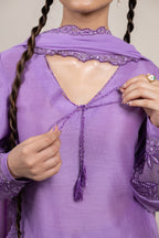 Avaia Dusky Purple Kurta Set
