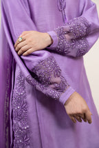 Avaia Dusky Purple Kurta Set