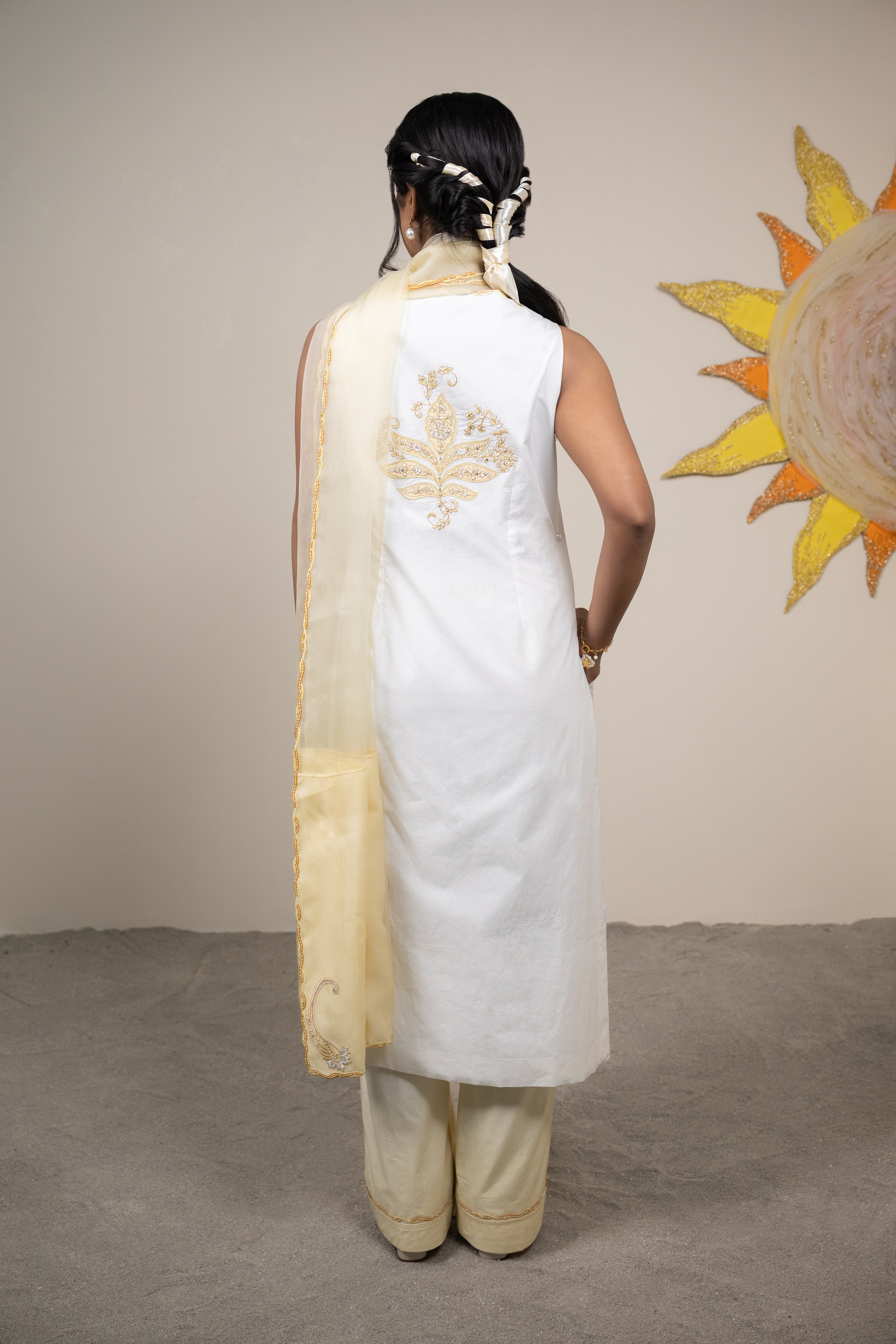 Liora Butter Yellow Kurta Set