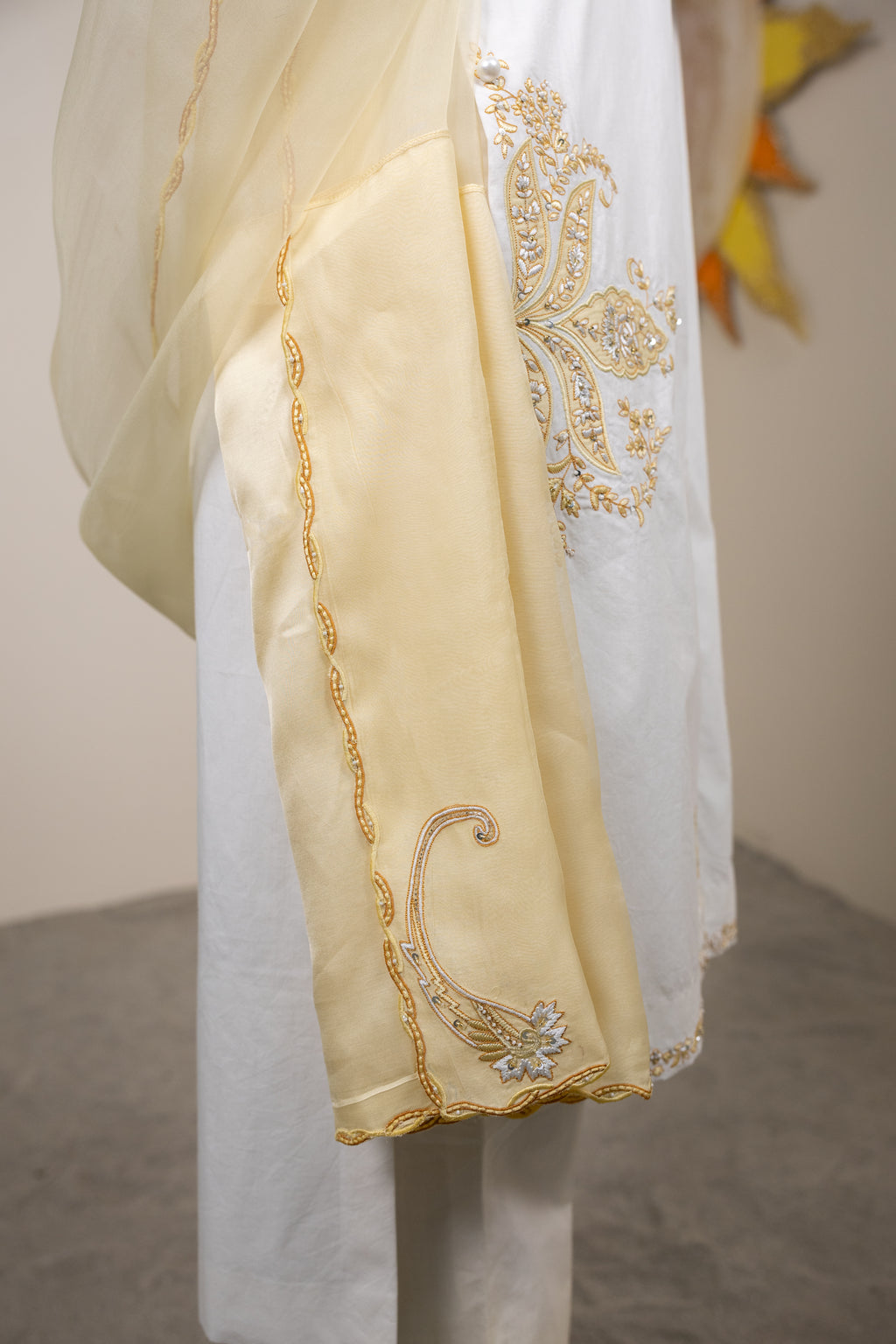 Liora Butter Yellow Kurta Set
