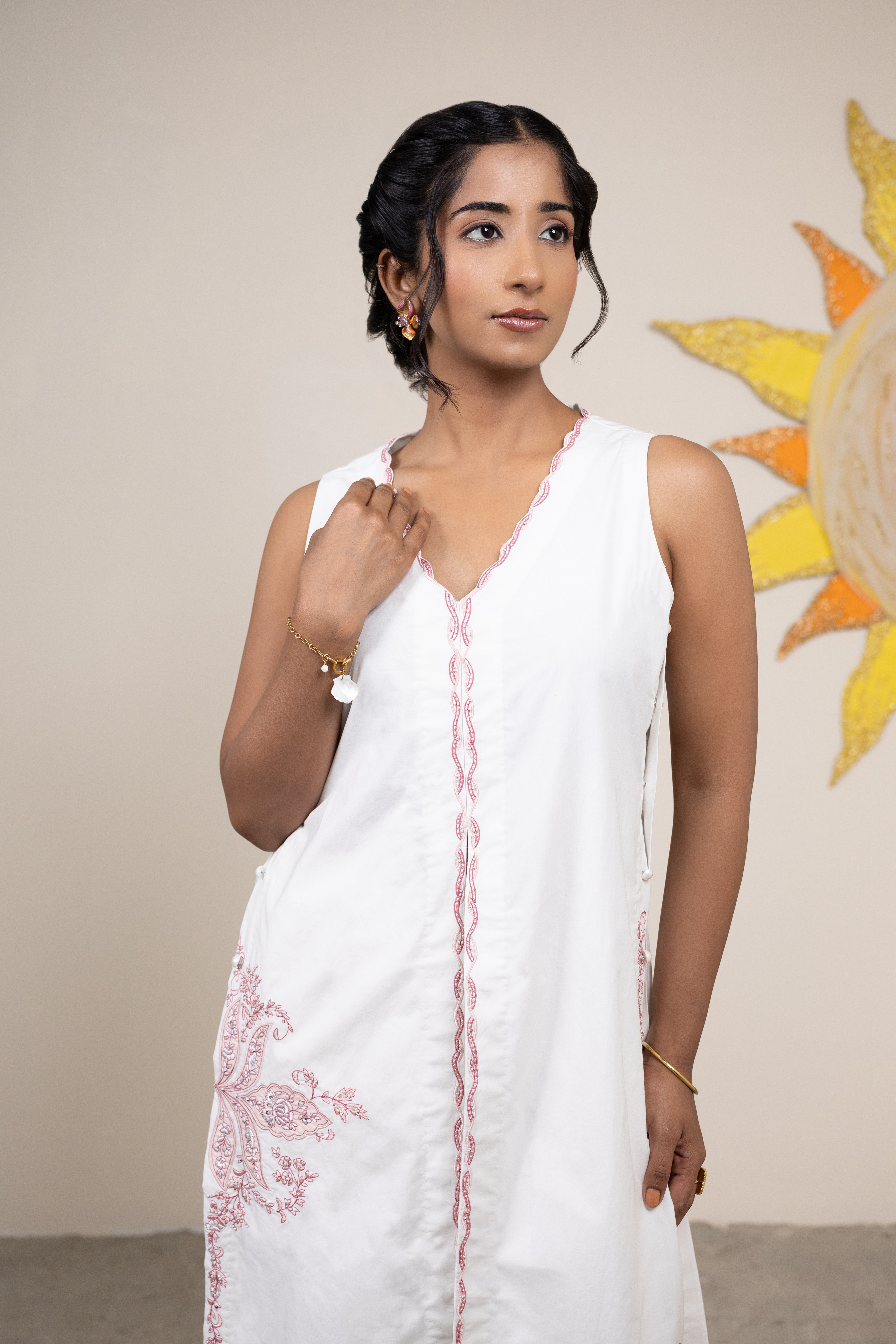 Liora Dusky Pink Kurta Set