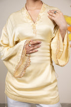Meraki Butter Yellow Co-ord Set