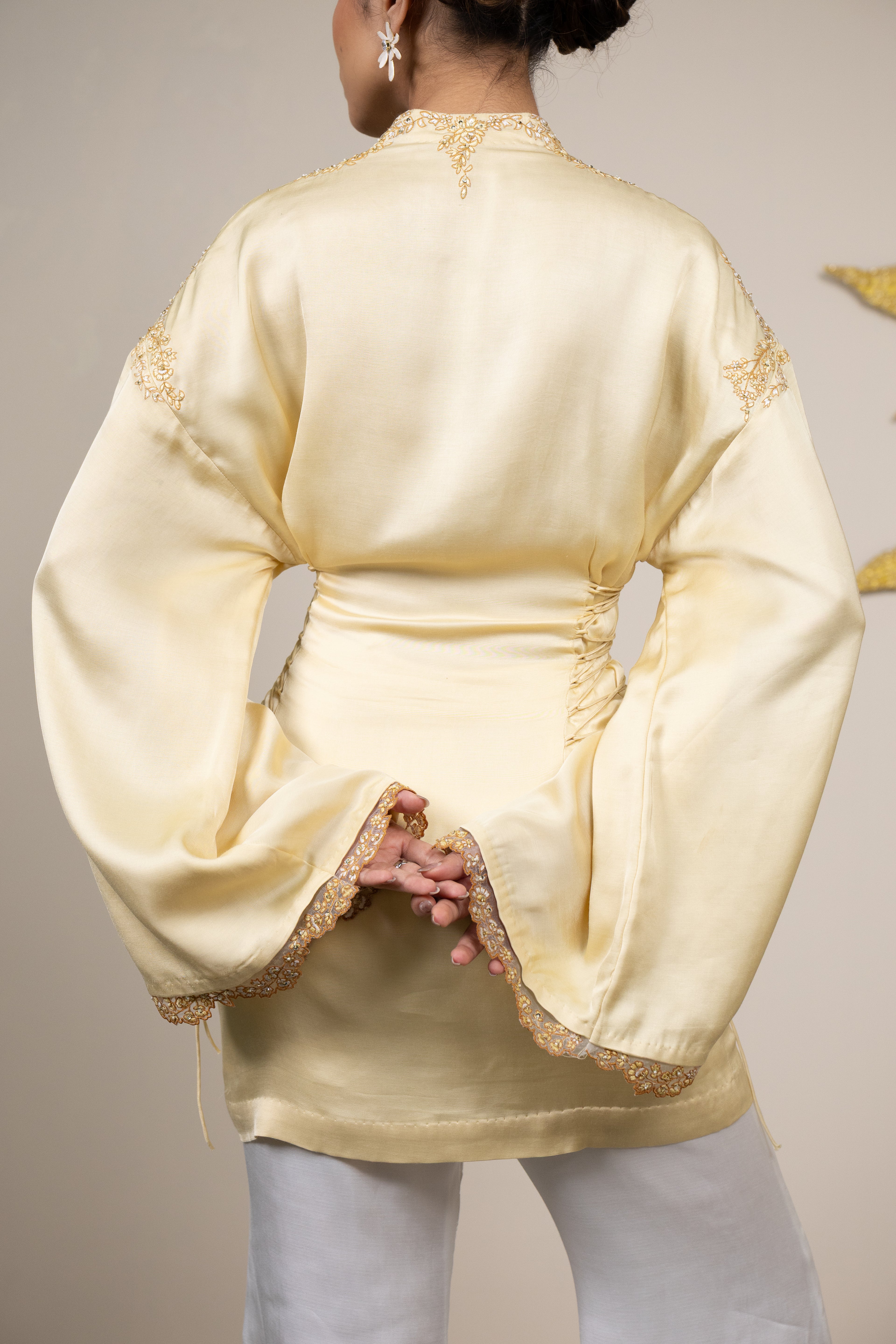 Meraki Butter Yellow Co-ord Set