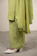 Izel Seed Green Kurta Set