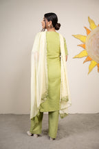 Izel Seed Green Kurta Set