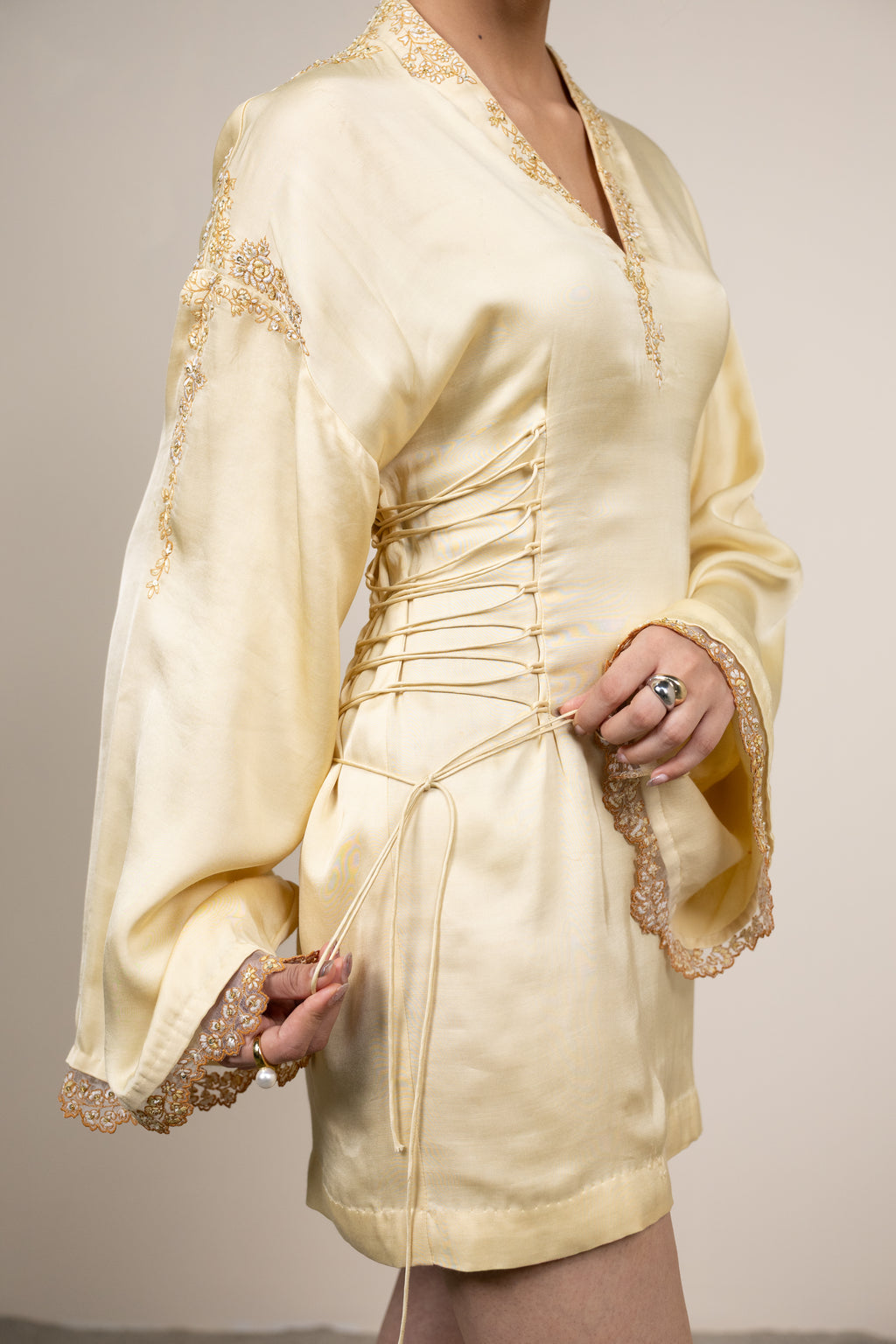 Meraki Butter Yellow Co-ord Set