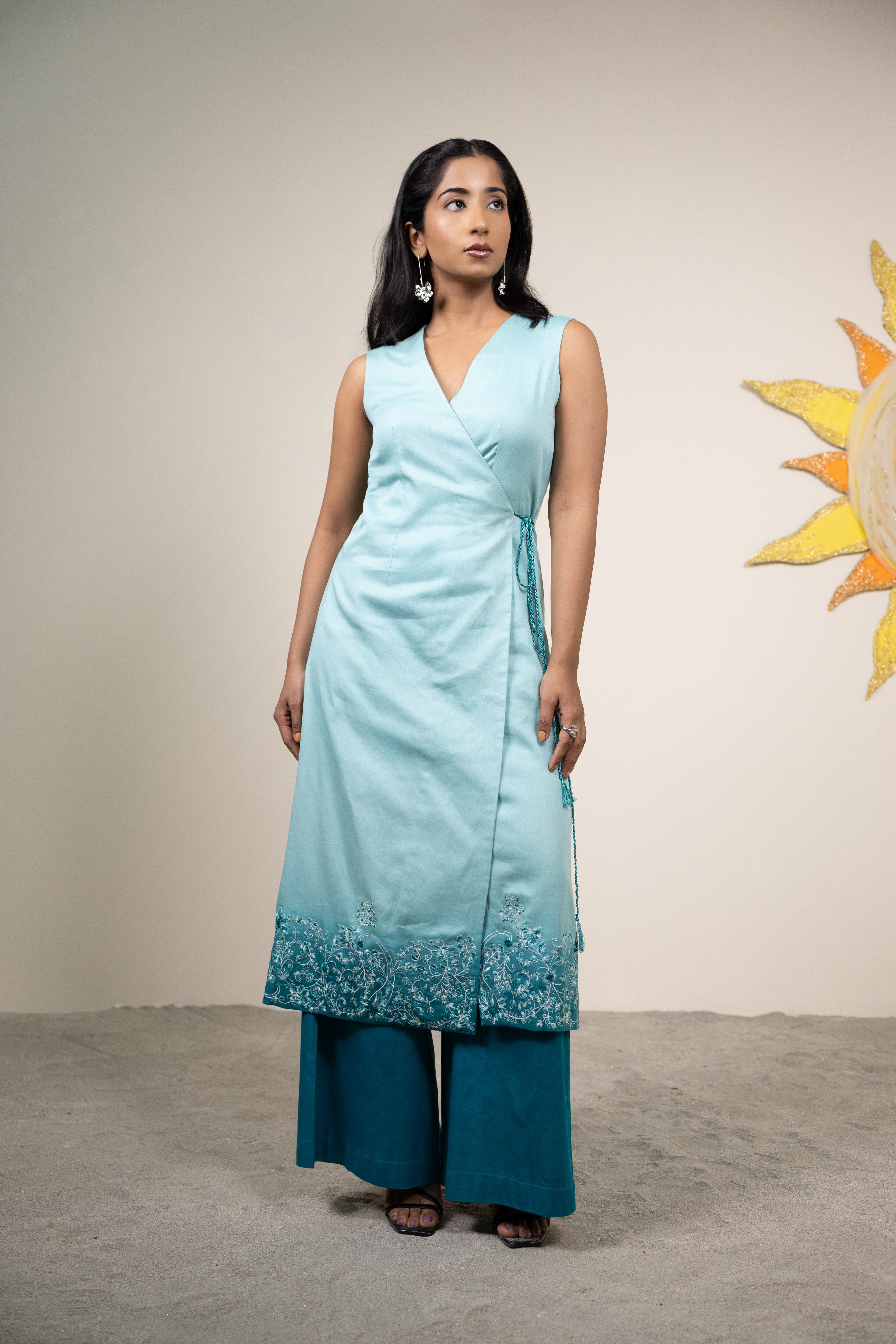 Soleil Misty Jade & Turquoise Kurta Set
