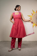 Nymera Winterberry Kurta Set