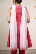 Nymera Winterberry Kurta Set